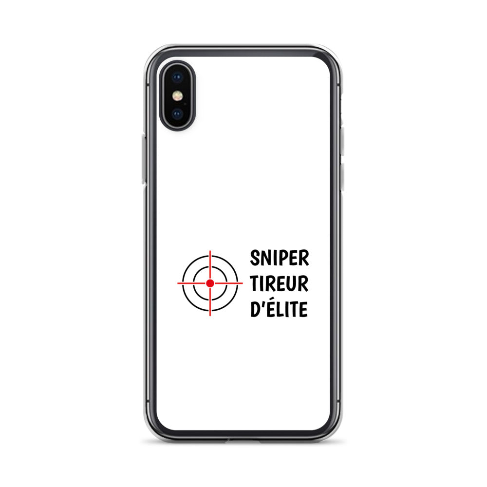 Coque iPhone Sniper tireur d'élite - Sedurro