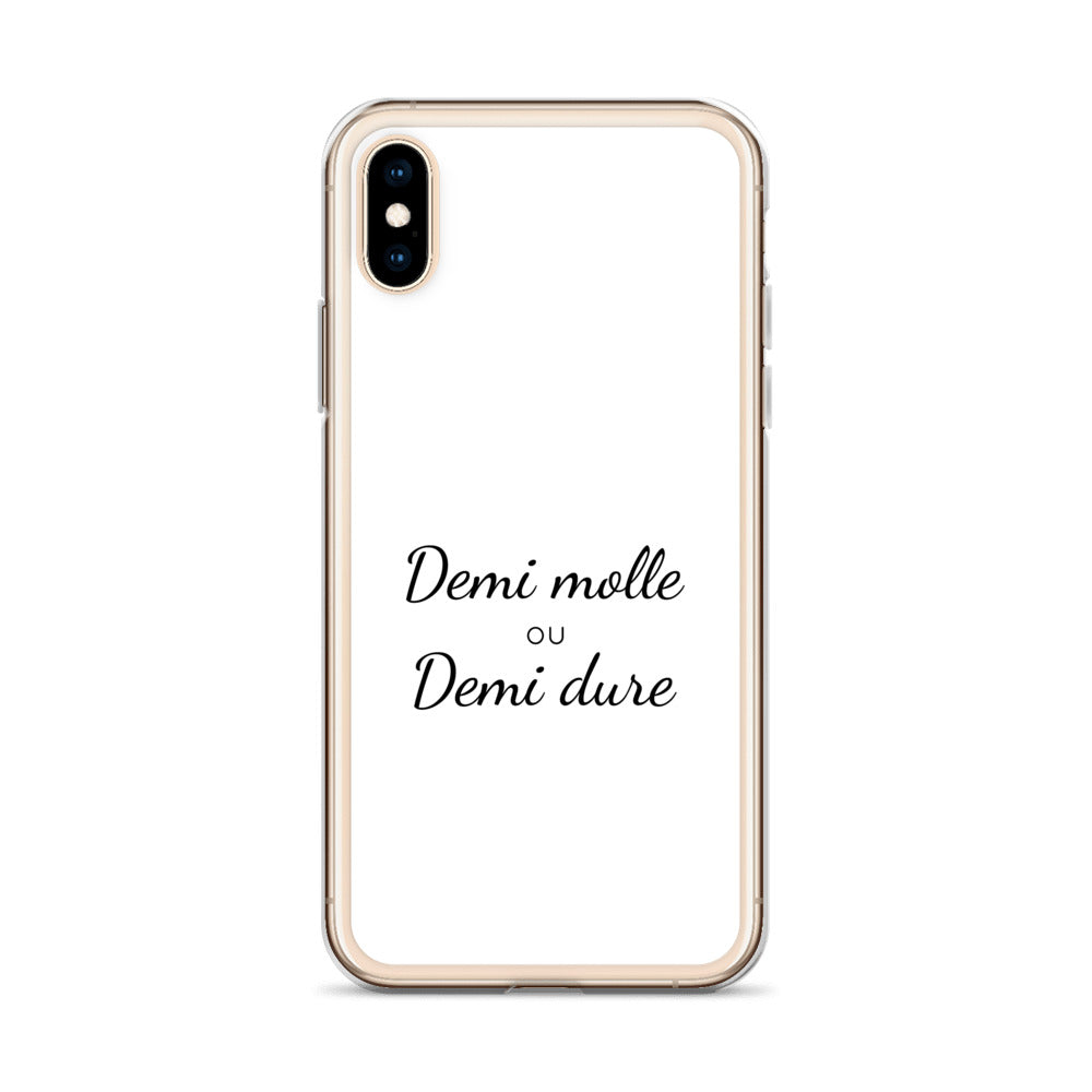 Coque iPhone Demi molle ou demi dure iPhone X XS - Sedurro