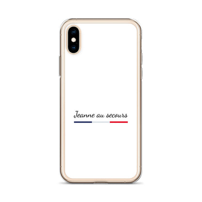 Coque iPhone Jeanne au secours iPhone X XS - Sedurro