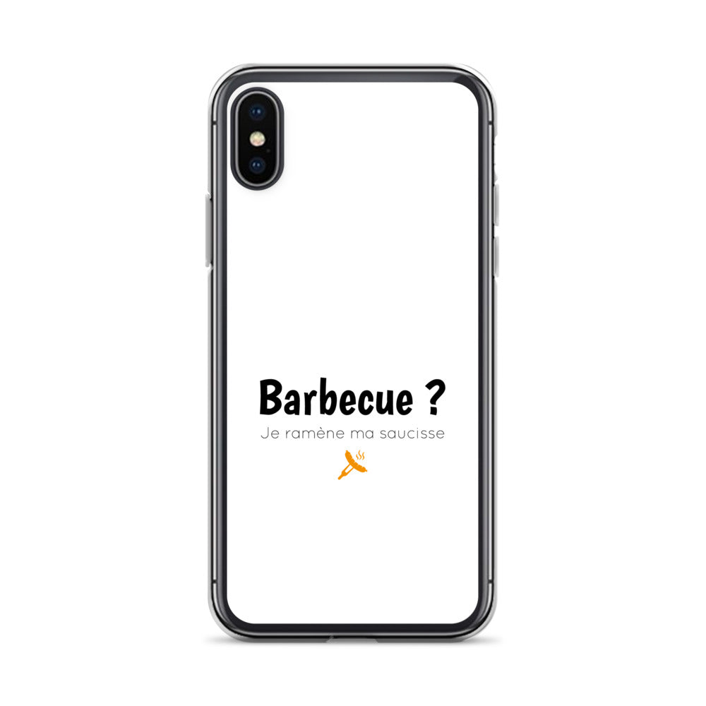 Coque iPhone Barbecue je ramène ma saucisse - Sedurro