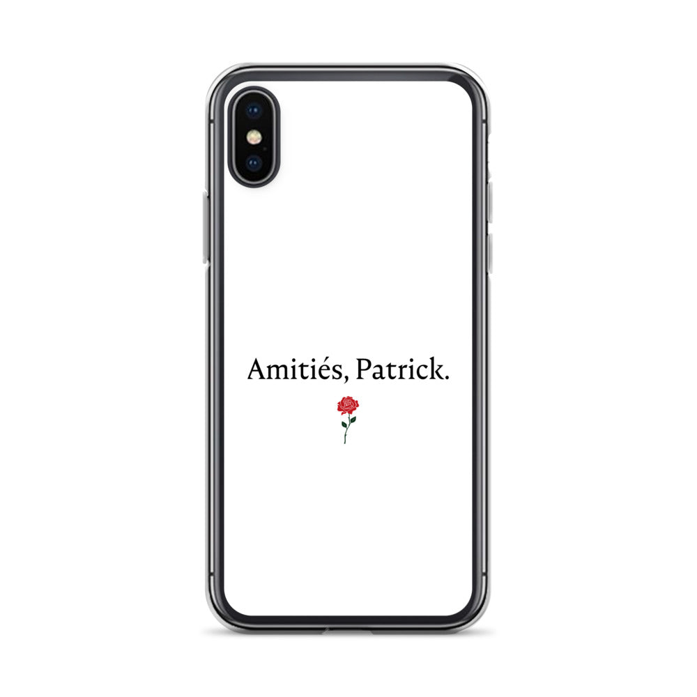 Coque iPhone Amitiés Patrick iPhone X XS - Sedurro