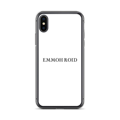 Coque iPhone Emmoh Roid iPhone X XS - Sedurro
