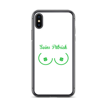 Coque iPhone Seins Saint Patrick - Sedurro