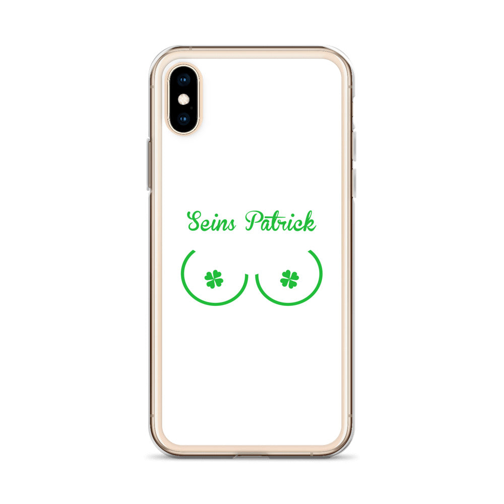 Coque iPhone Seins Saint Patrick - Sedurro