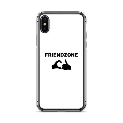 Coque iPhone Friendzone cœur pouce iPhone X XS - Sedurro