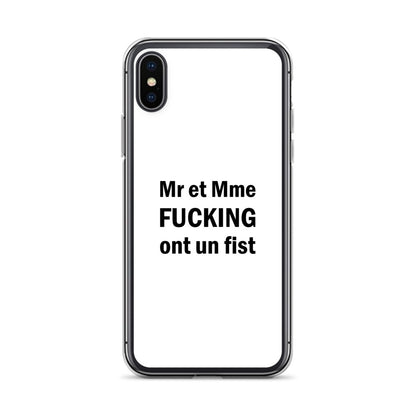 Coque iPhone Mr et Mme Fucking ont un fist - Sedurro
