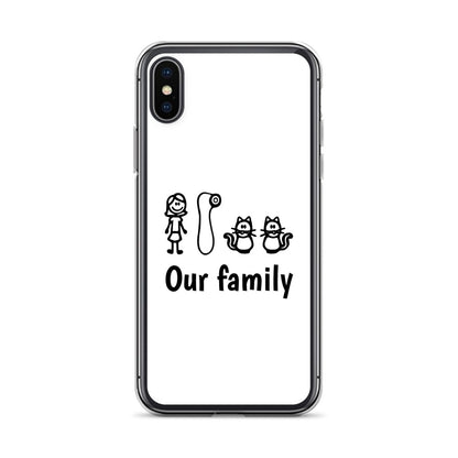 Coque iPhone Our family woman vibrator cats - Sedurro