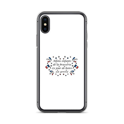 Coque iPhone Allons enfants de la brasserie - Sedurro