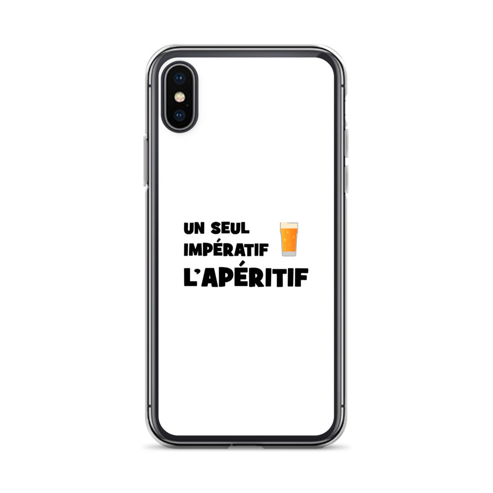 Coque iPhone Un seul impératif L'apéritif - Sedurro
