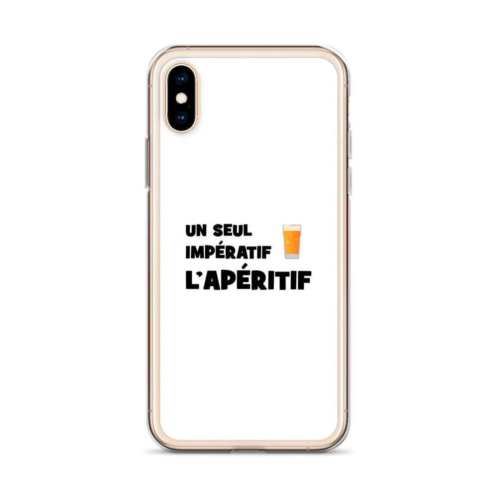 Coque iPhone Un seul impératif L'apéritif - Sedurro