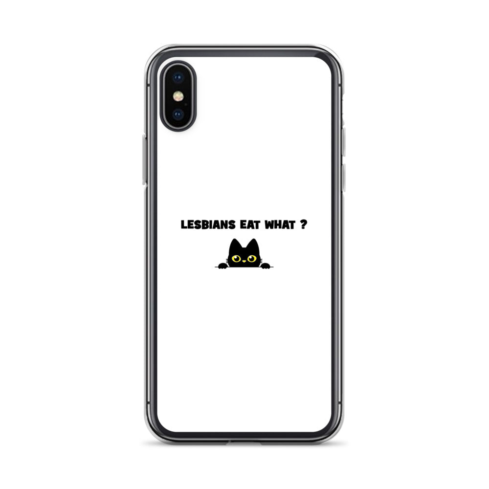 Coque iPhone Cat Lesbians eat what - Sedurro