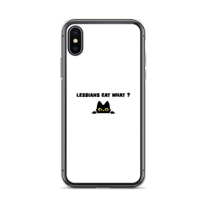 Coque iPhone Cat Lesbians eat what - Sedurro