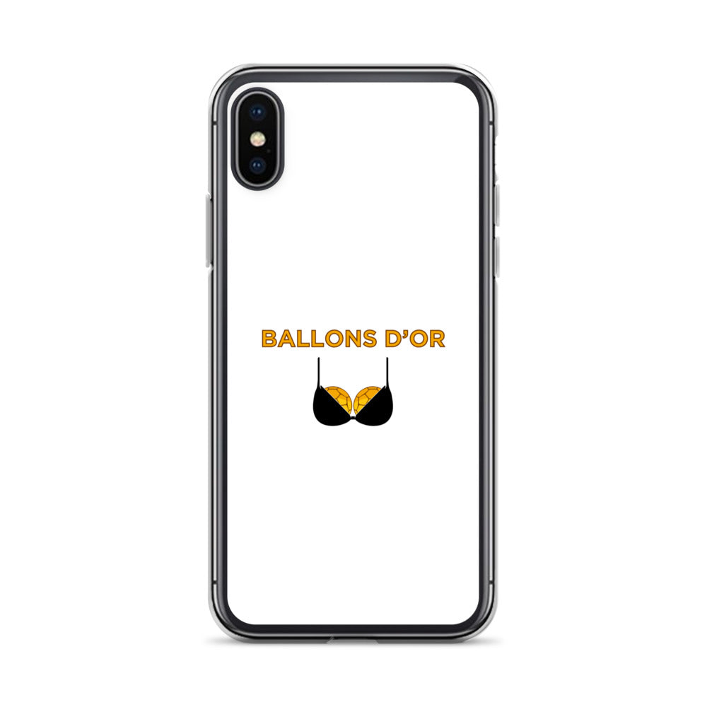 Coque iPhone Ballons d'or - Sedurro