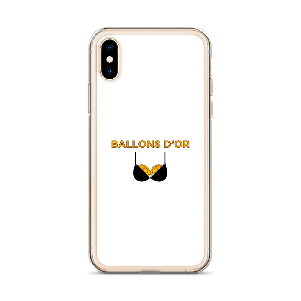 Coque iPhone Ballons d'or - Sedurro
