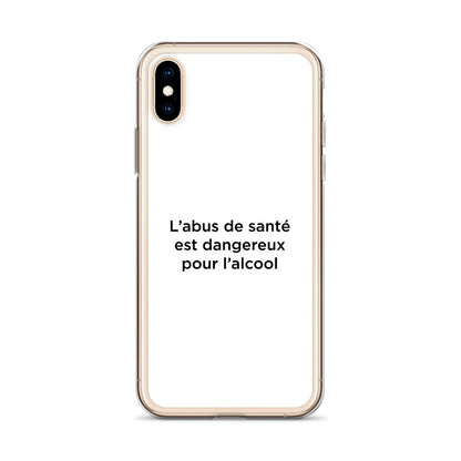 Coque iPhone L'abus de santé est dangereux pour l'alcool - Sedurro