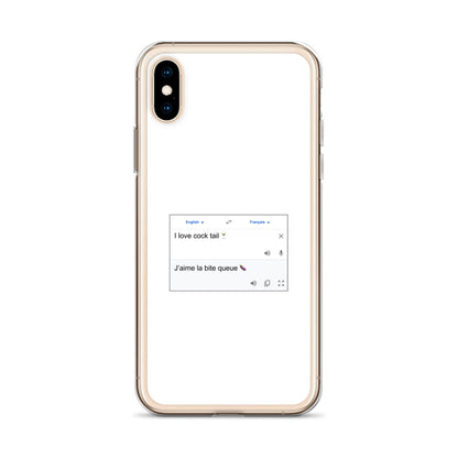 Coque iPhone Traduction cocktail - Sedurro