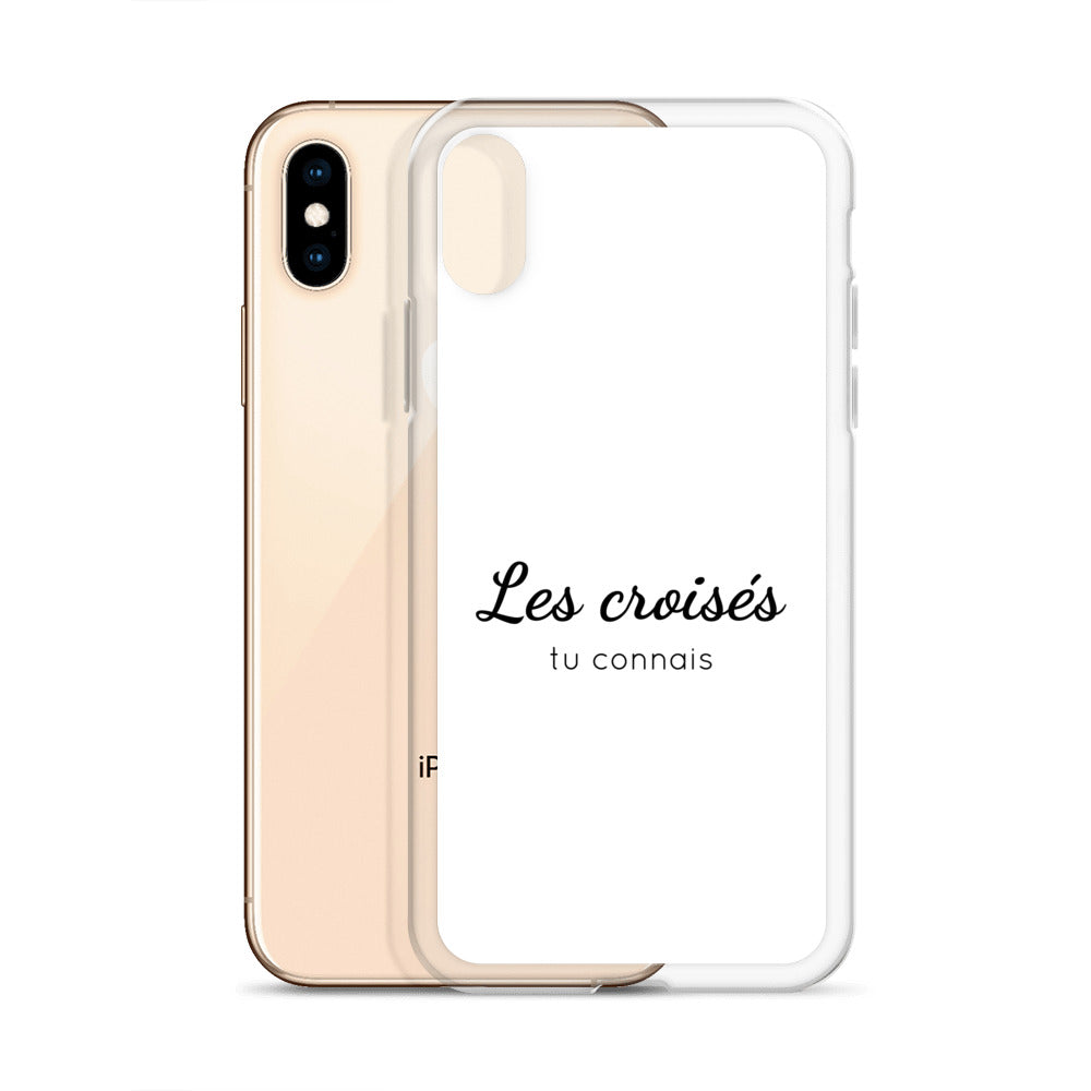Coque iPhone Les croisés tu connais - Sedurro