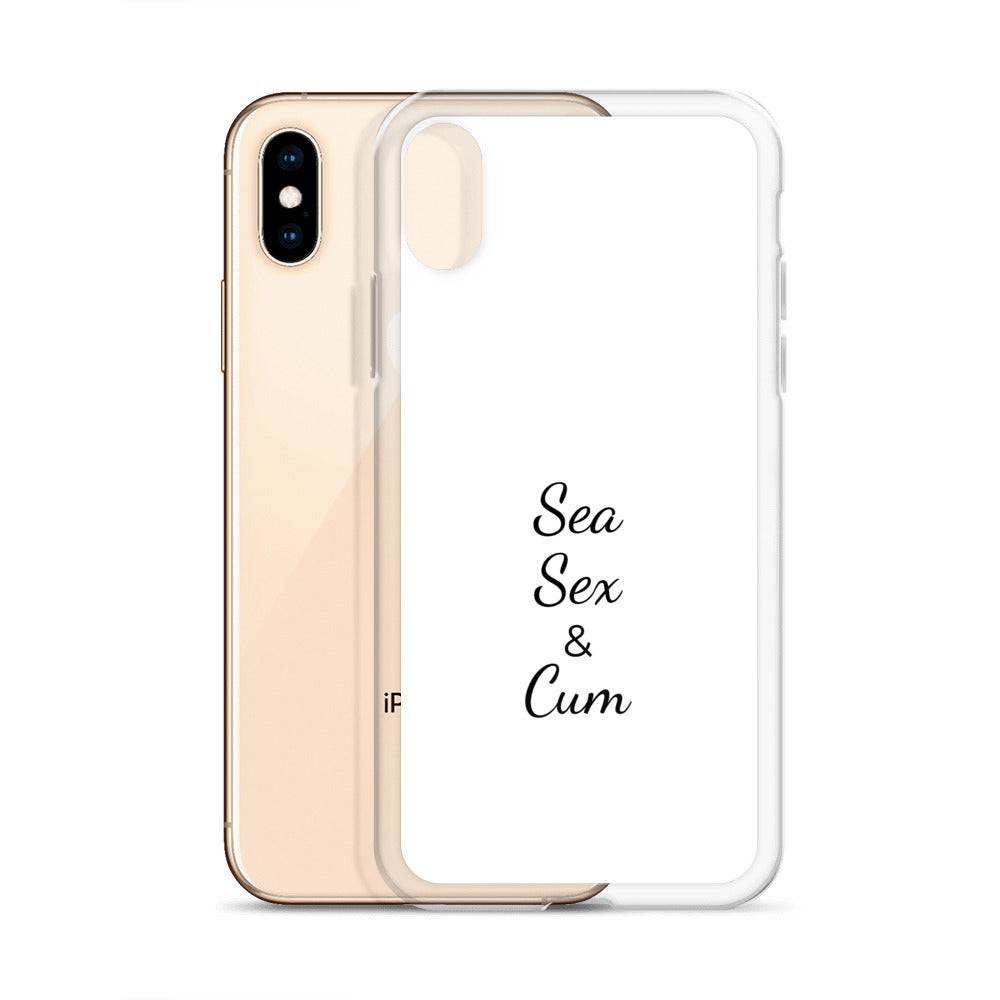Coque iPhone Sea sex & cum - Sedurro