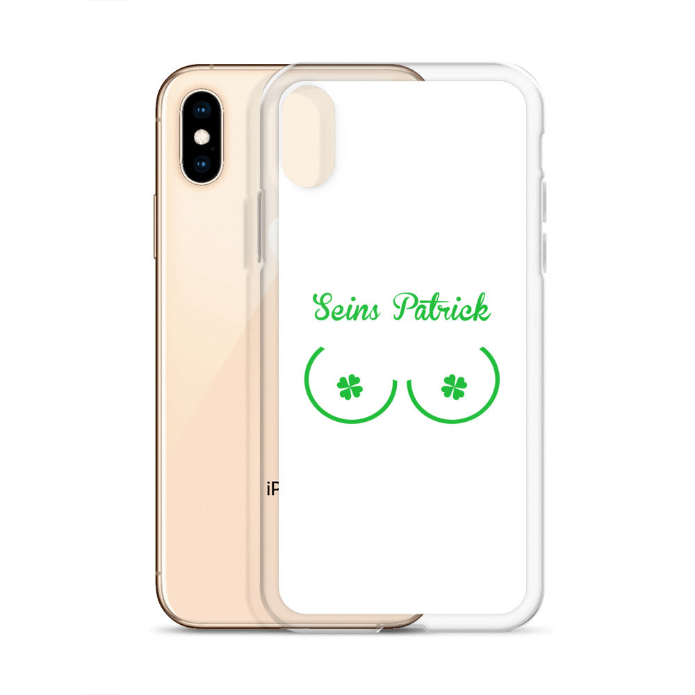 Coque iPhone Seins Saint Patrick - Sedurro