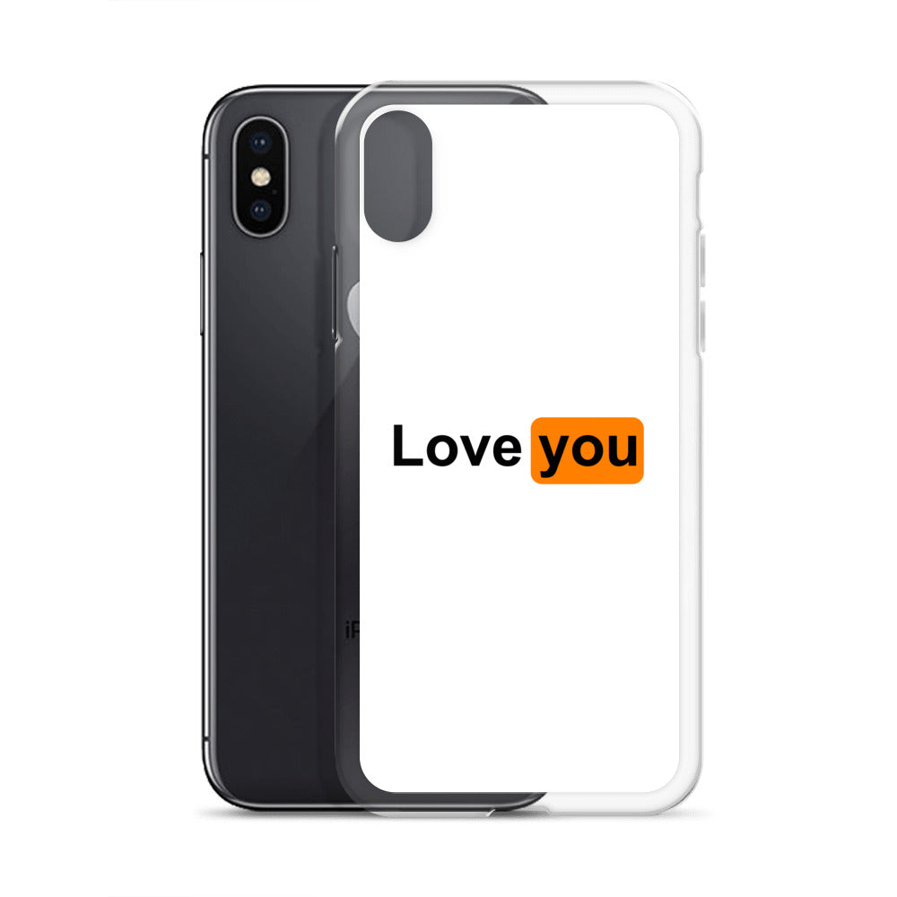Coque iPhone Love you logo PH - Sedurro