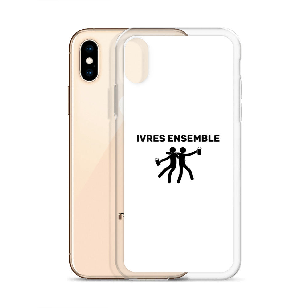 Coque iPhone Ivres ensemble - Sedurro