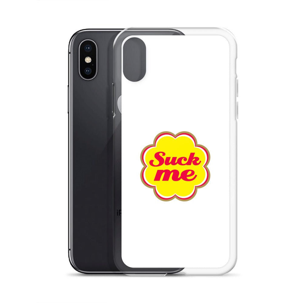 Coque iPhone Suck me sucette chupa - Sedurro