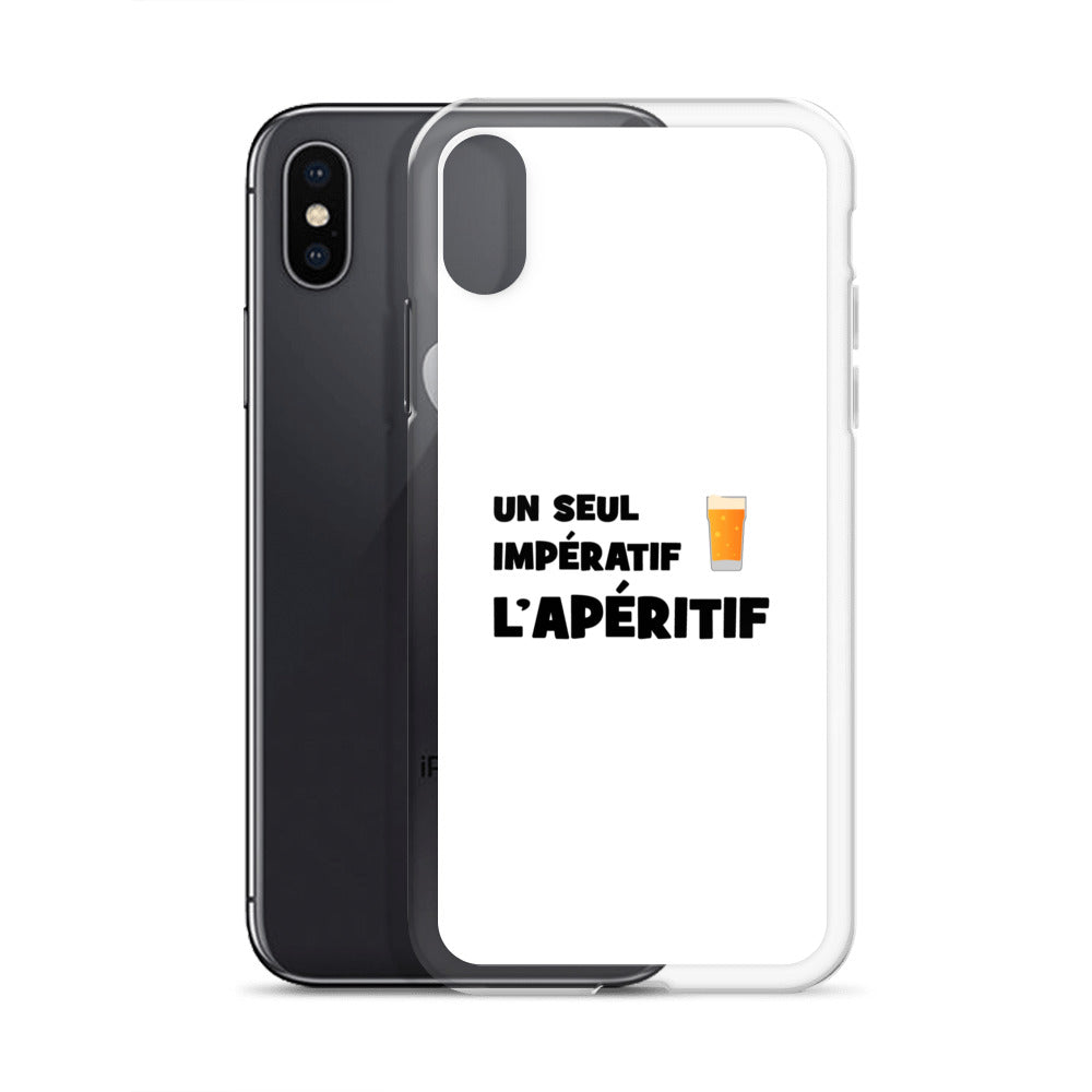 Coque iPhone Un seul impératif L'apéritif - Sedurro