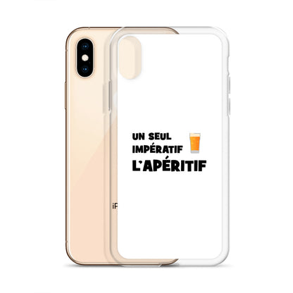 Coque iPhone Un seul impératif L'apéritif - Sedurro