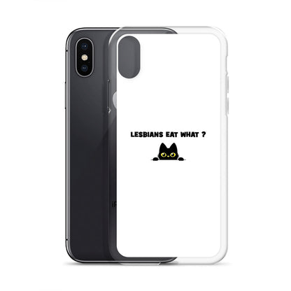 Coque iPhone Cat Lesbians eat what - Sedurro