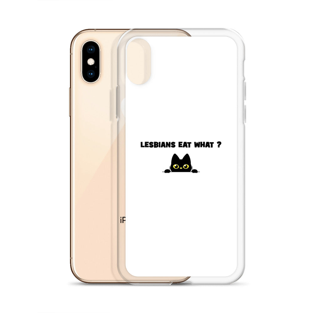Coque iPhone Cat Lesbians eat what - Sedurro