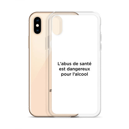 Coque iPhone L'abus de santé est dangereux pour l'alcool - Sedurro