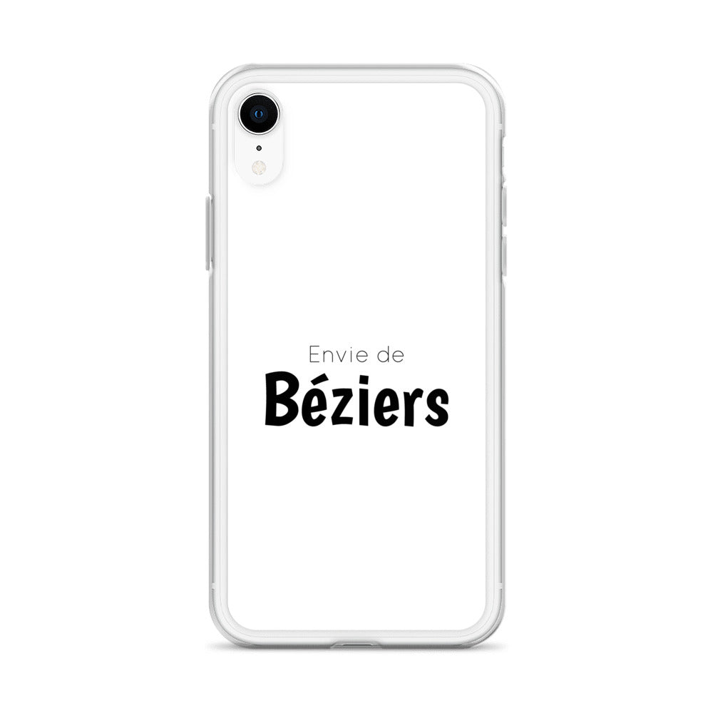 Coque iPhone Envie de Béziers iPhone XR - Sedurro