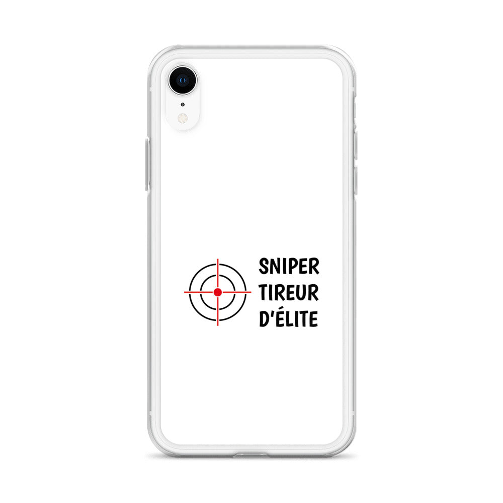 Coque iPhone Sniper tireur d'élite iPhone XR - Sedurro
