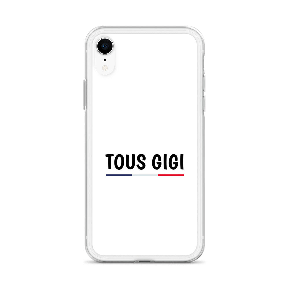 Coque iPhone Tous Gigi iPhone XR - Sedurro