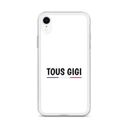 Coque iPhone Tous Gigi iPhone XR - Sedurro