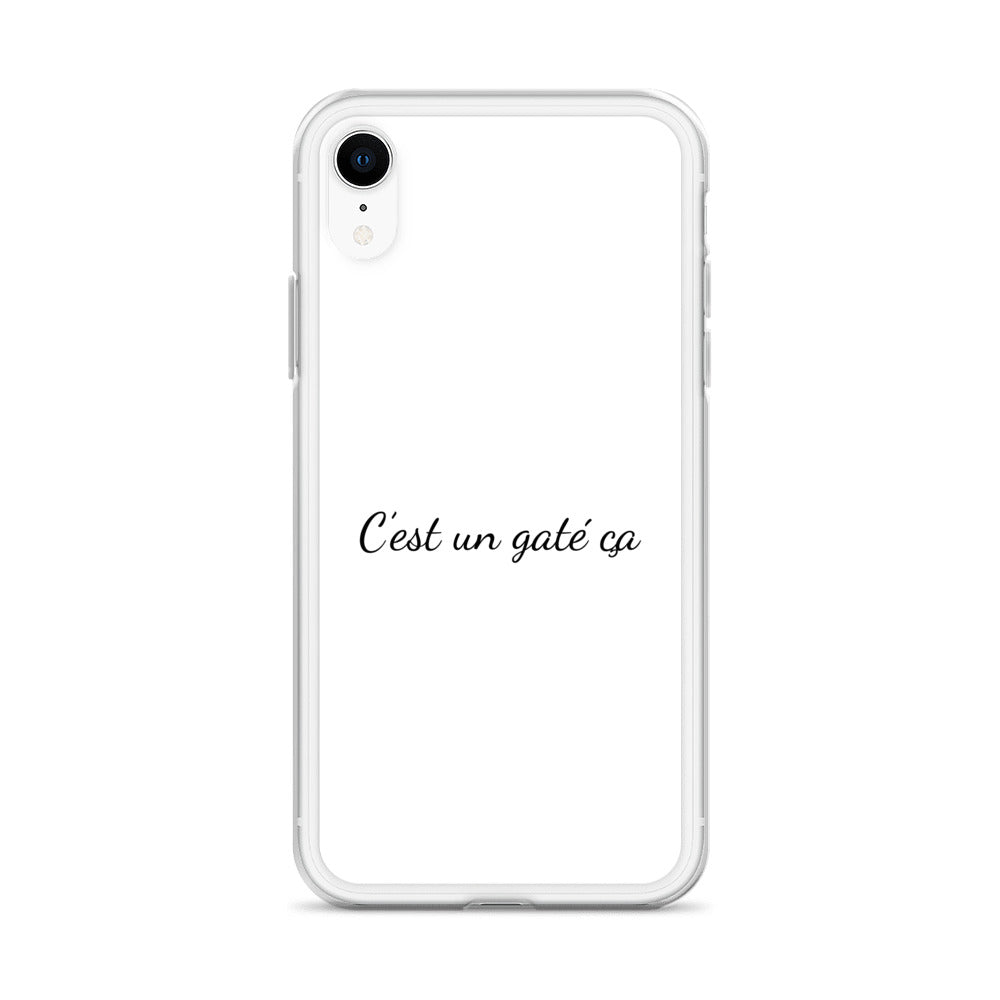 Coque iPhone C'est un gaté ça iPhone XR - Sedurro