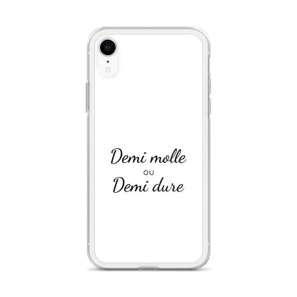Coque iPhone Demi molle ou demi dure iPhone XR - Sedurro