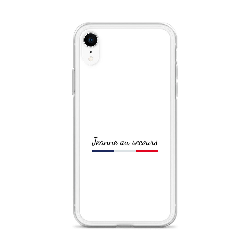 Coque iPhone Jeanne au secours iPhone XR - Sedurro