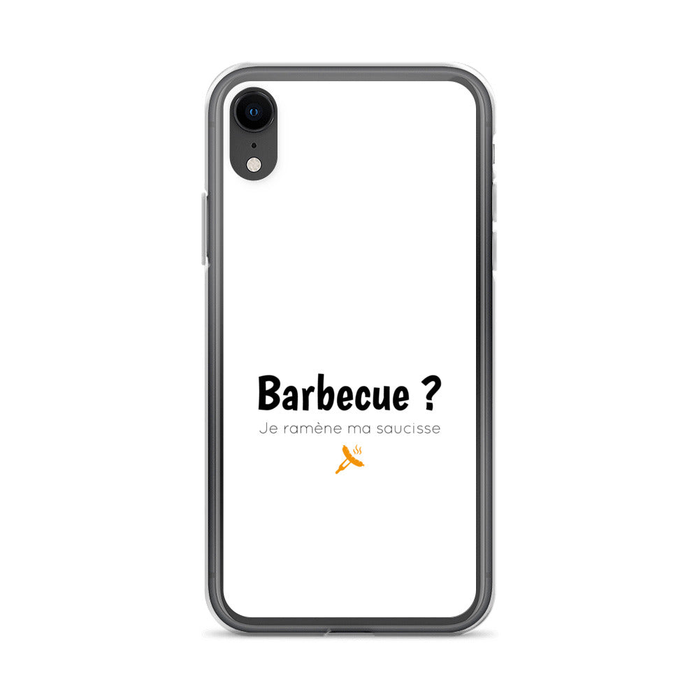 Coque iPhone Barbecue je ramène ma saucisse - Sedurro