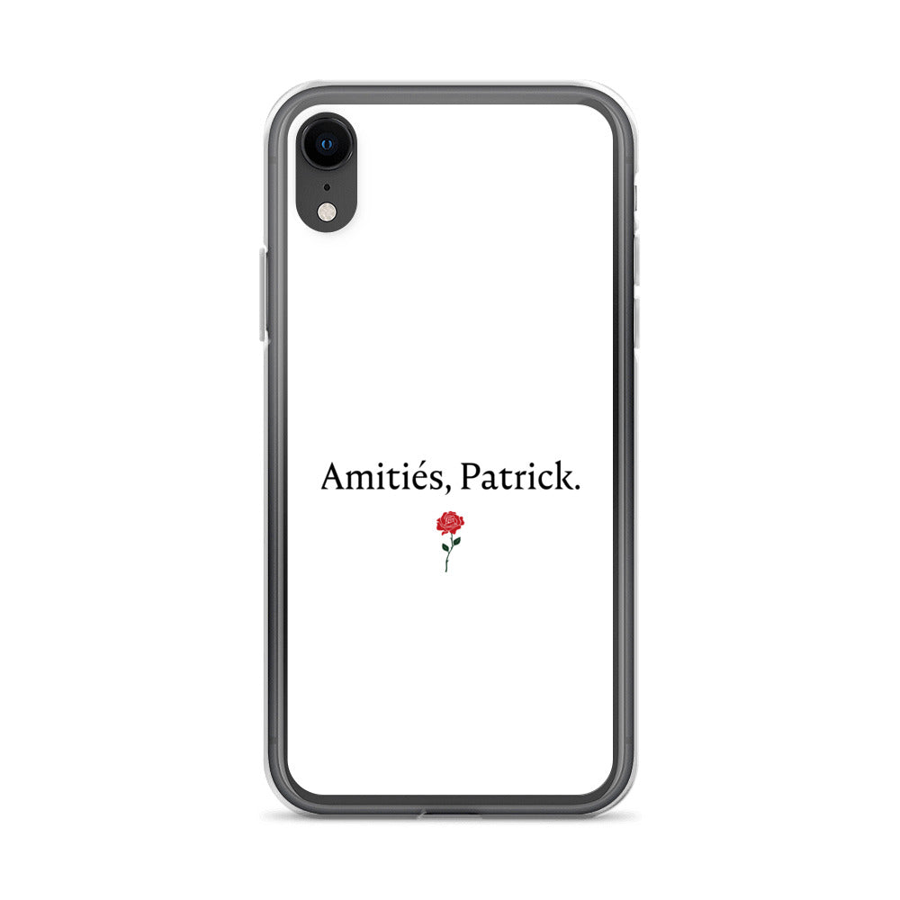 Coque iPhone Amitiés Patrick iPhone XR - Sedurro