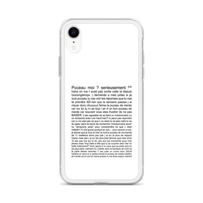 Coque iPhone Puceau moi on me l'avait pas sorti depuis longtemps - Sedurro