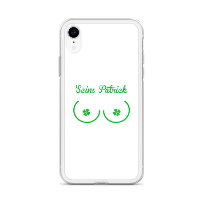 Coque iPhone Seins Saint Patrick - Sedurro
