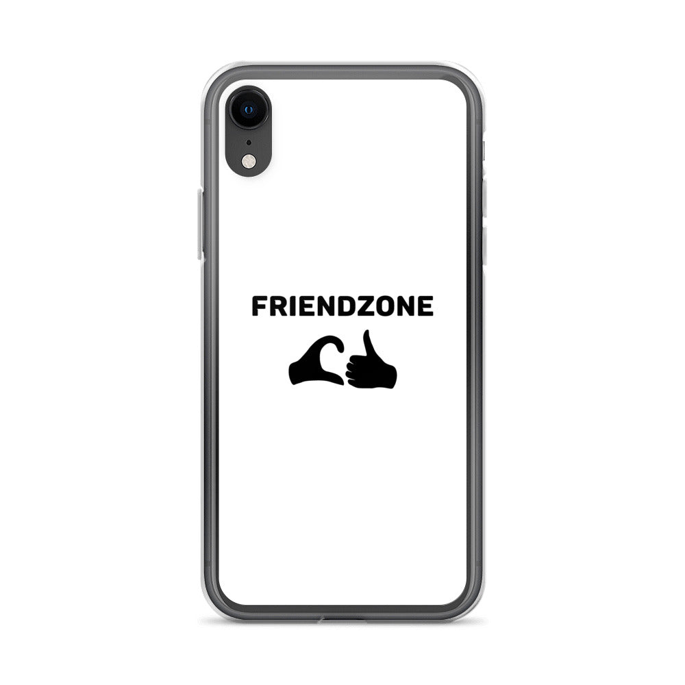 Coque iPhone Friendzone cœur pouce iPhone XR - Sedurro