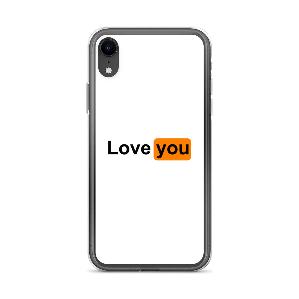 Coque iPhone Love you logo PH iPhone XR - Sedurro