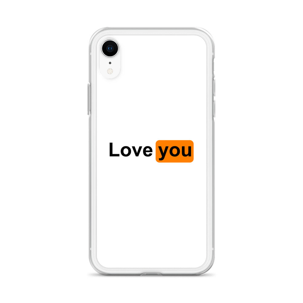 Coque iPhone Love you logo PH - Sedurro