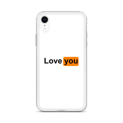 Coque iPhone Love you logo PH - Sedurro