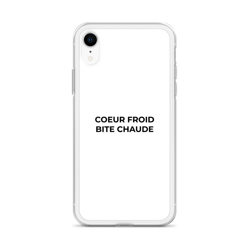 Coque iPhone Cœur froid bite chaude - Sedurro
