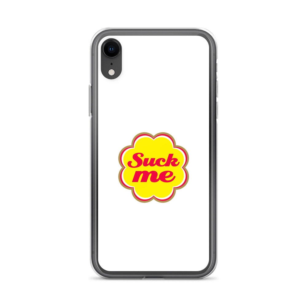 Coque iPhone Suck me sucette chupa iPhone XR - Sedurro