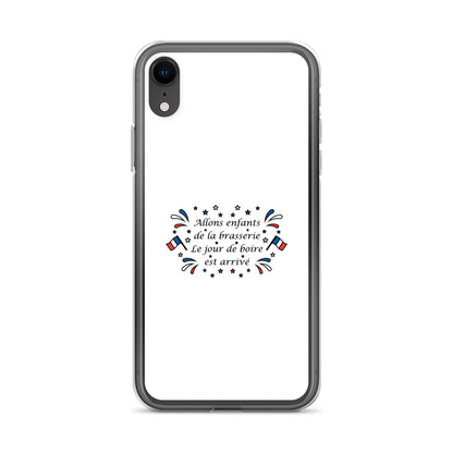 Coque iPhone Allons enfants de la brasserie - Sedurro