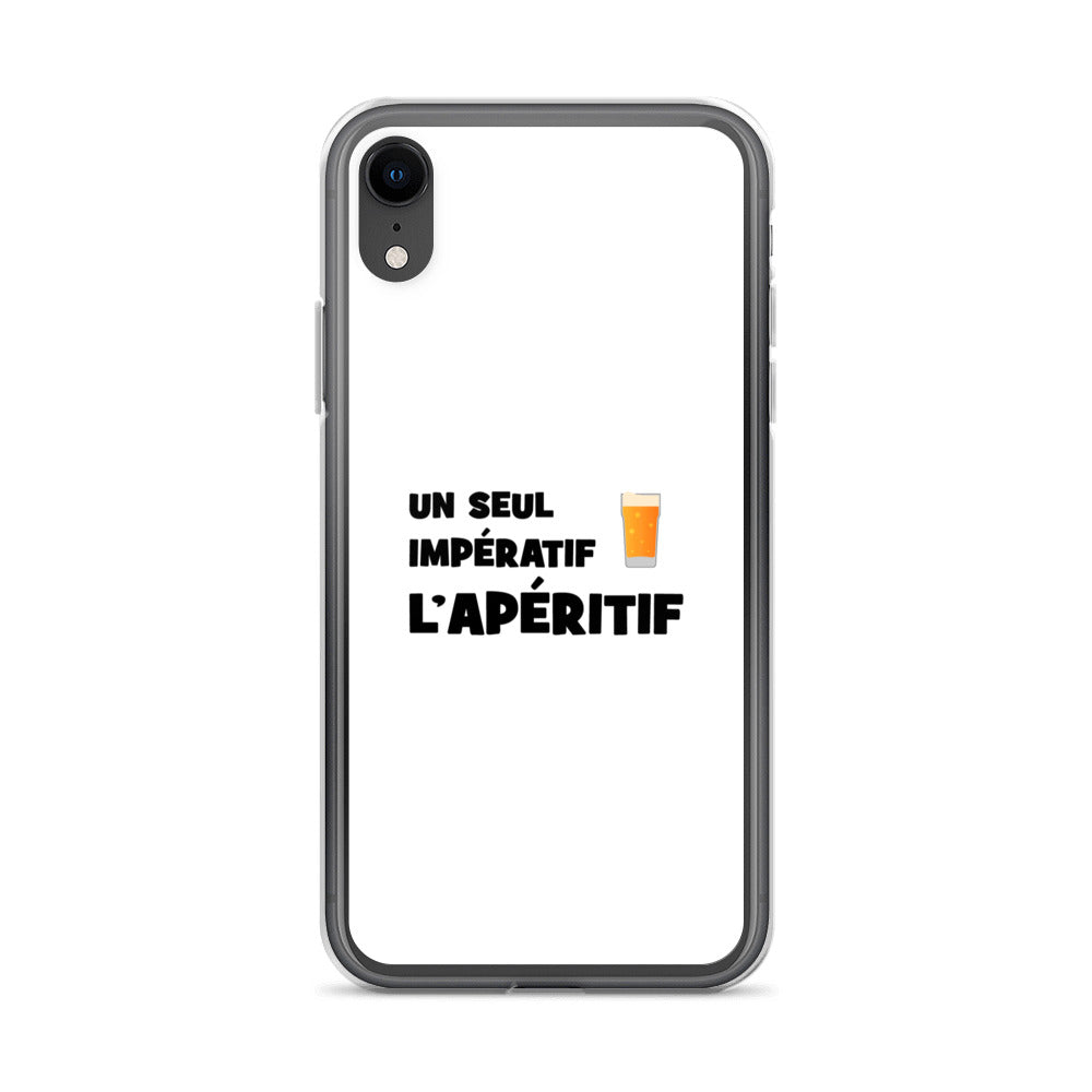 Coque iPhone Un seul impératif L'apéritif - Sedurro